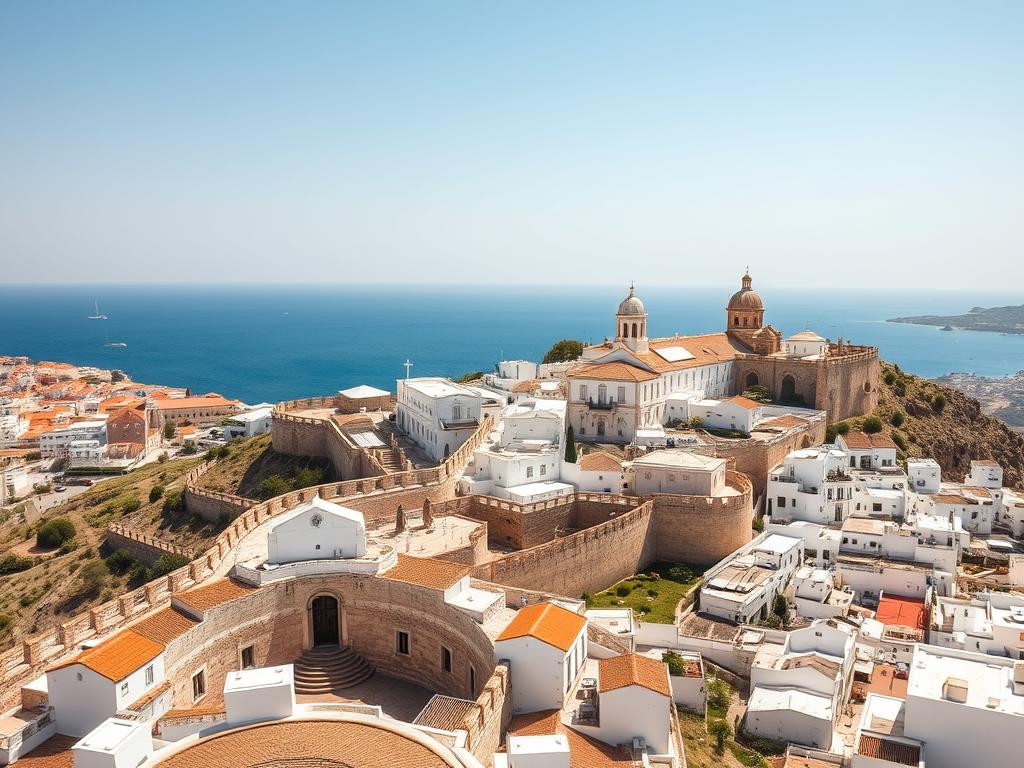 Die-beeindruckende-Altstadt-Dalt-Vila-von-Ibiza-mit-ihren-Festungsmauern Top 10 Mittelmeerinseln für deinen Urlaub