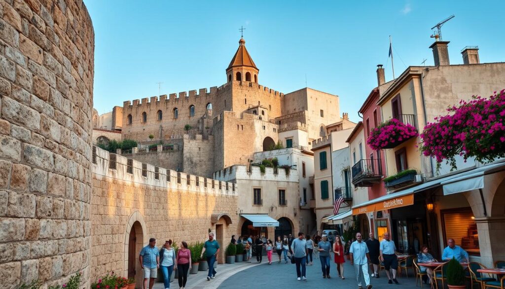Die-mittelalterliche-Altstadt-von-Rhodos-mit-historischen-Gebaeuden-und-engen-Gassen-1024x585 Top 10 Mittelmeerinseln für deinen Urlaub